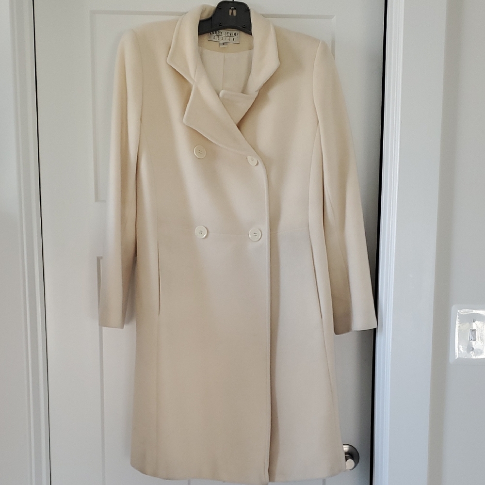 Larry Levine Wool & Cashmere Peacoat